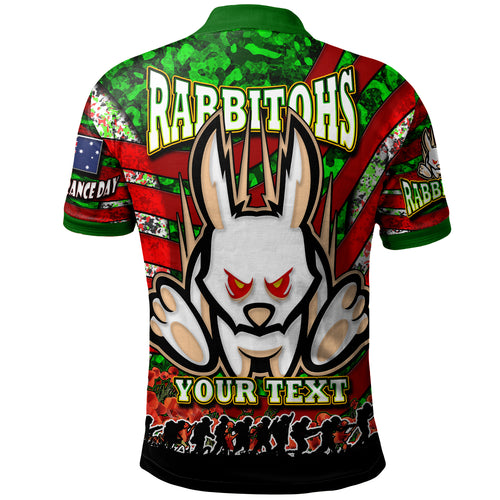 rabbitohs-rugby-polo-shirt-custom-rabbitohs-remembrance-day-and-poppies-polo-shirt
