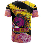 broncos-rugby-t-shirt-custom-broncos-horse-rugby-with-aboriginal-dot-painting-personalised-player-and-number-t-shirt