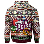 sea-eagle-rugby-christmas-hoodie-custom-xmas-sea-eagle-christmas-balls-snowflake-with-aboriginal-patterns-hoodie