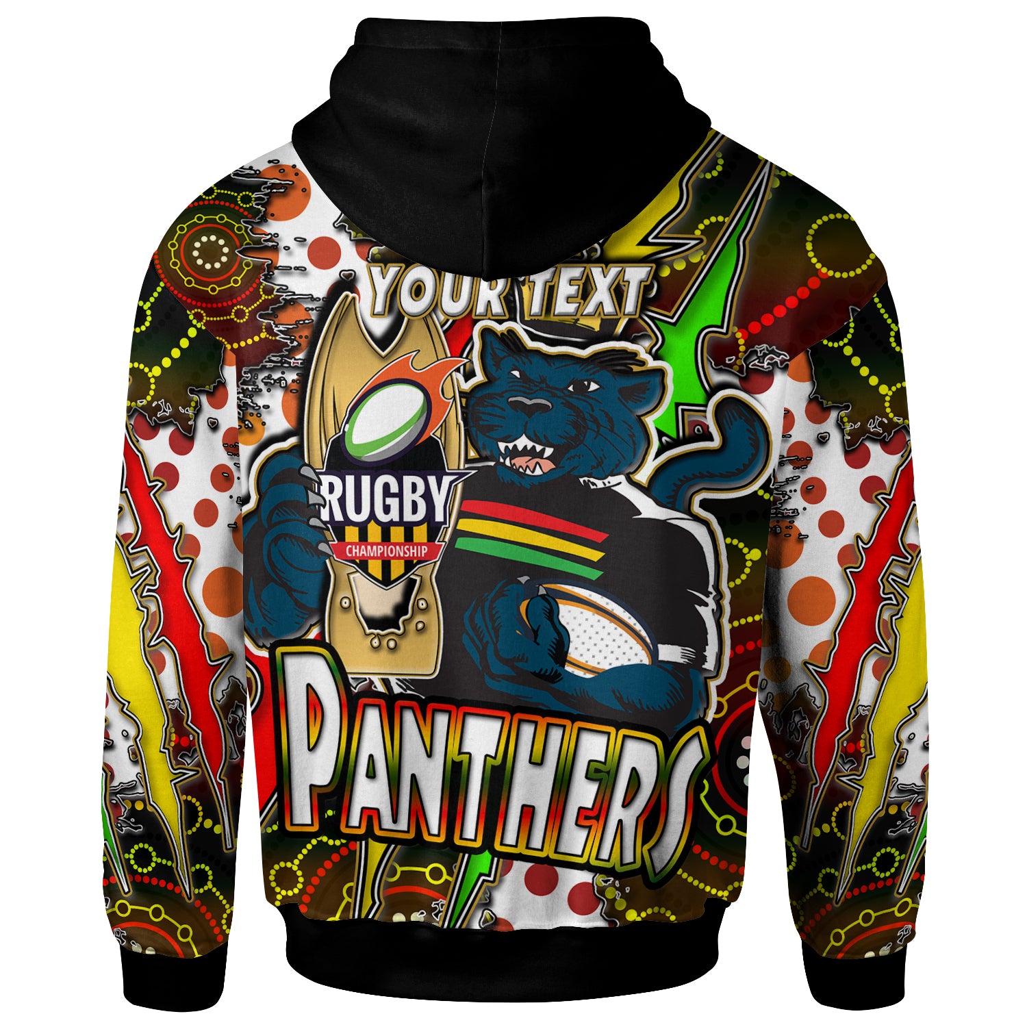 panthers-rugby-hoodie-custom-panthers-rugby-nrl-grand-final-aboriginal-art-personalised-player-and-number-hoodie