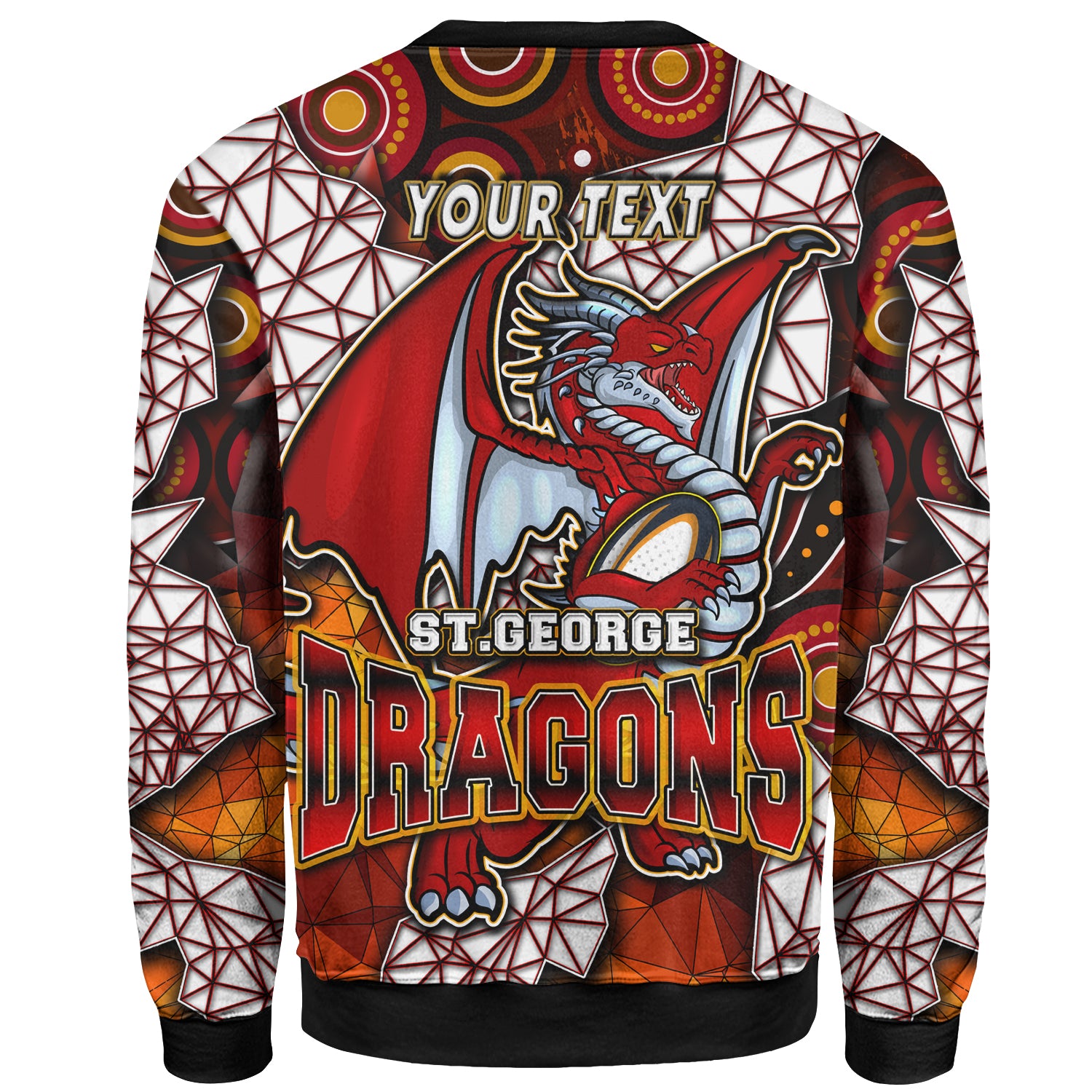 st-george-rugby-sweatshirt-custom-dragon-fire-rugby-with-aboriginal-art-personalised-player-sweatshirt