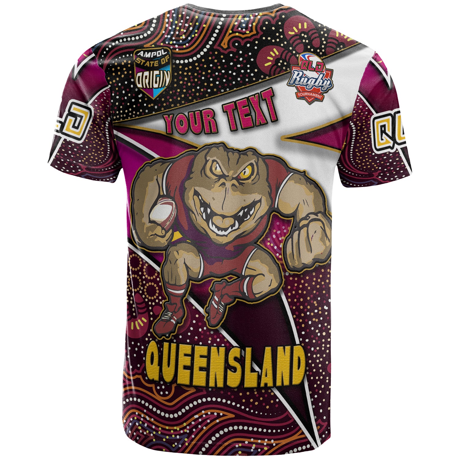 queensland-rugby-league-team-t-shirt-custom-queensland-maroons-with-aboriginal-patterns-state-of-origin-t-shirt