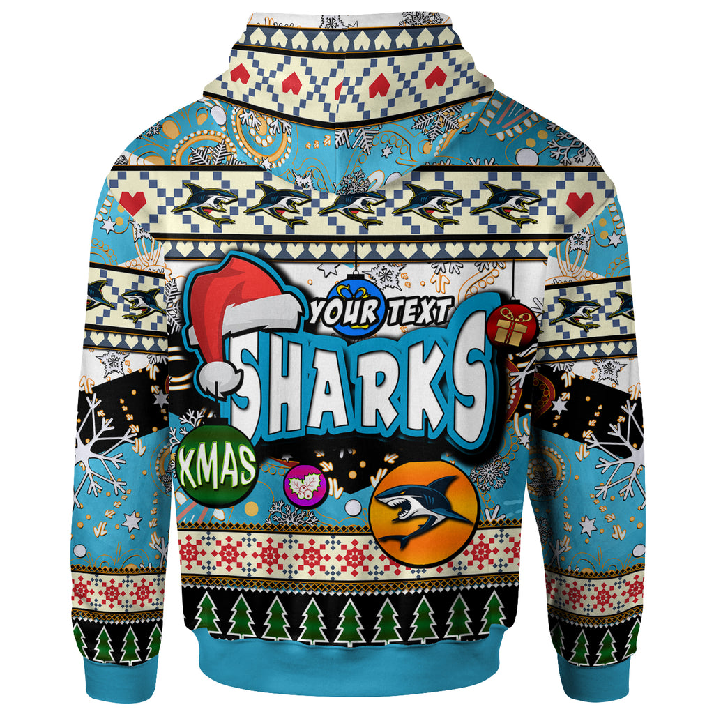 sharks-rugby-christmas-hoodie-custom-xmas-sharks-christmas-balls-snowflake-with-aboriginal-patterns-hoodie