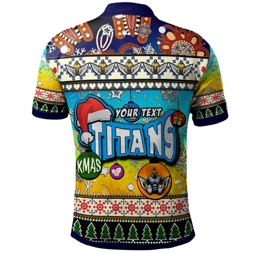 titans-rugby-christmas-polo-shirt-custom-xmas-titans-christmas-balls-snowflake-with-aboriginal-patterns-polo-shirt
