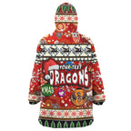 st-george-rugby-christmas-snug-hoodie-custom-xmas-dragon-christmas-balls-snowflake-with-aboriginal-patterns-wearable-blanket-hoodie