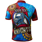 knights-rugby-polo-shirt-custom-knights-ball-australian-aboriginal-painting-personalised-player-and-number-polo-shirt