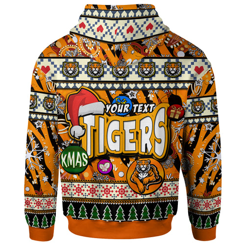 tigers-rugby-christmas-hoodie-custom-xmas-tigers-christmas-balls-snowflake-with-aboriginal-patterns-hoodie
