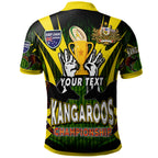 kangaroos-rugby-polo-shirt-custom-kangaroo-rugby-league-coat-of-arms-aboriginal-culture-personalised-player-and-number-polo-shirt