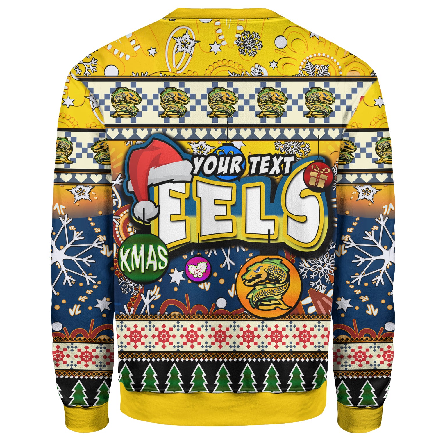 eels-rugby-christmas-sweatshirt-custom-xmas-eels-christmas-balls-snowflake-with-aboriginal-patterns-sweatshirt