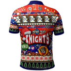 knights-rugby-christmas-polo-shirt-custom-xmas-knights-christmas-balls-snowflake-with-aboriginal-patterns-polo-shirt