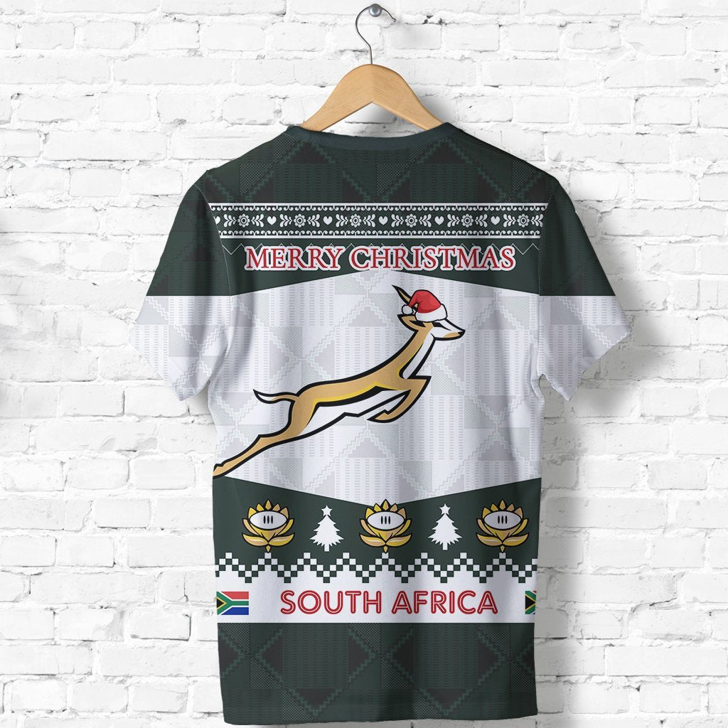 south-africa-springboks-christmas-t-shirt