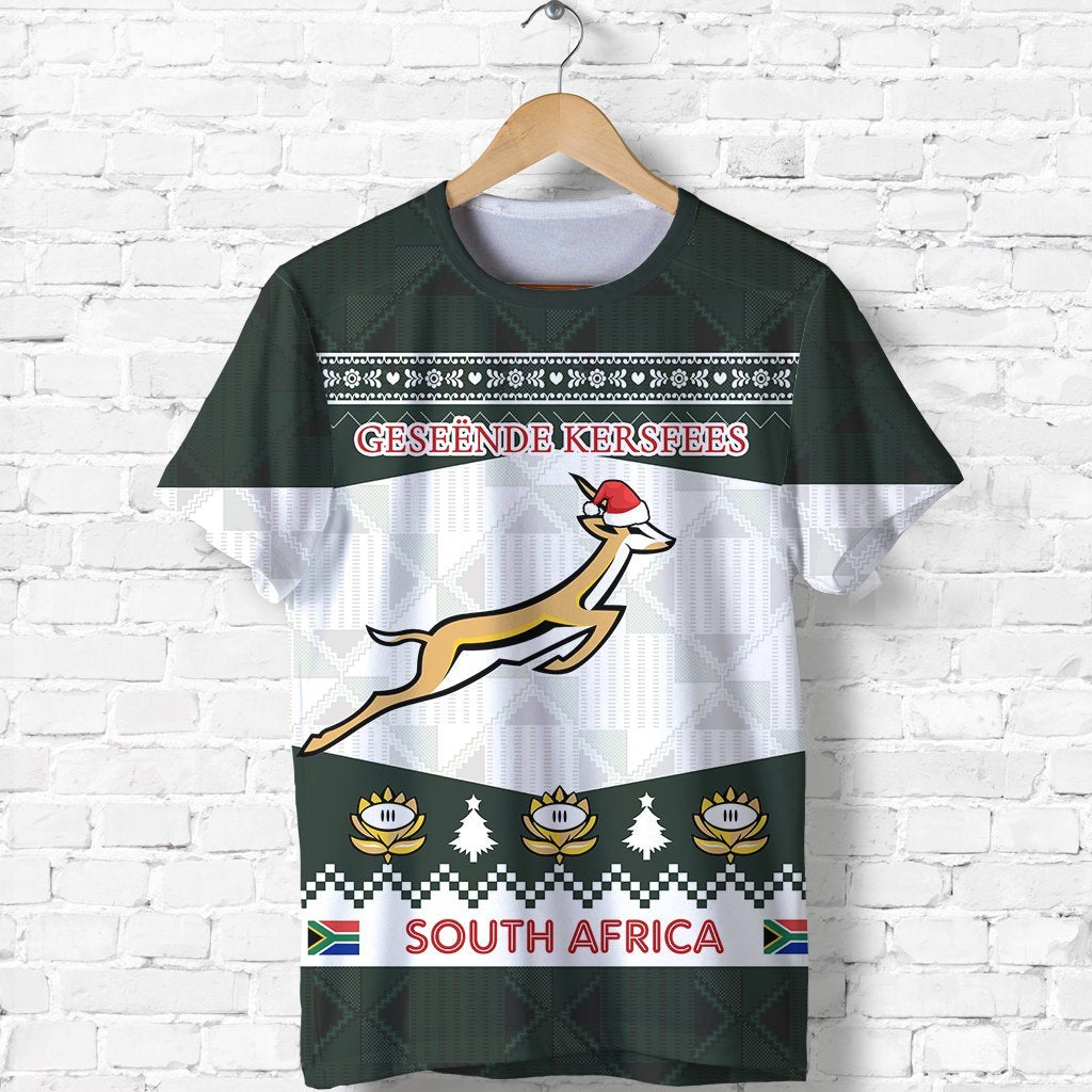 south-africa-springboks-christmas-t-shirt
