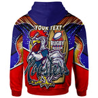 roosters-rugby-hoodie-custom-rooster-mascot-with-cup-nrl-grand-final-player-and-number-hoodie