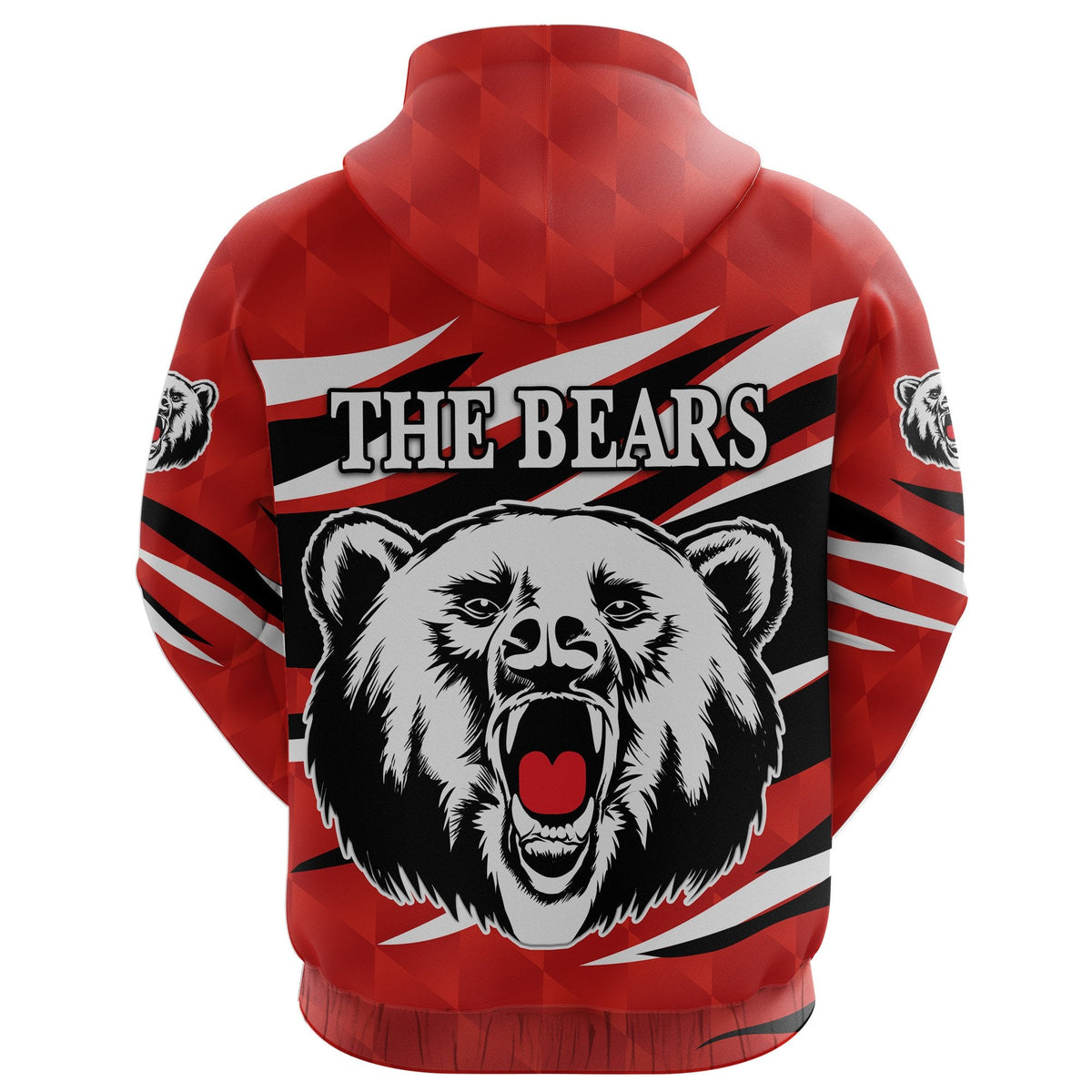 custom-personalised-north-sydney-zip-hoodie-the-bears-red-vibes
