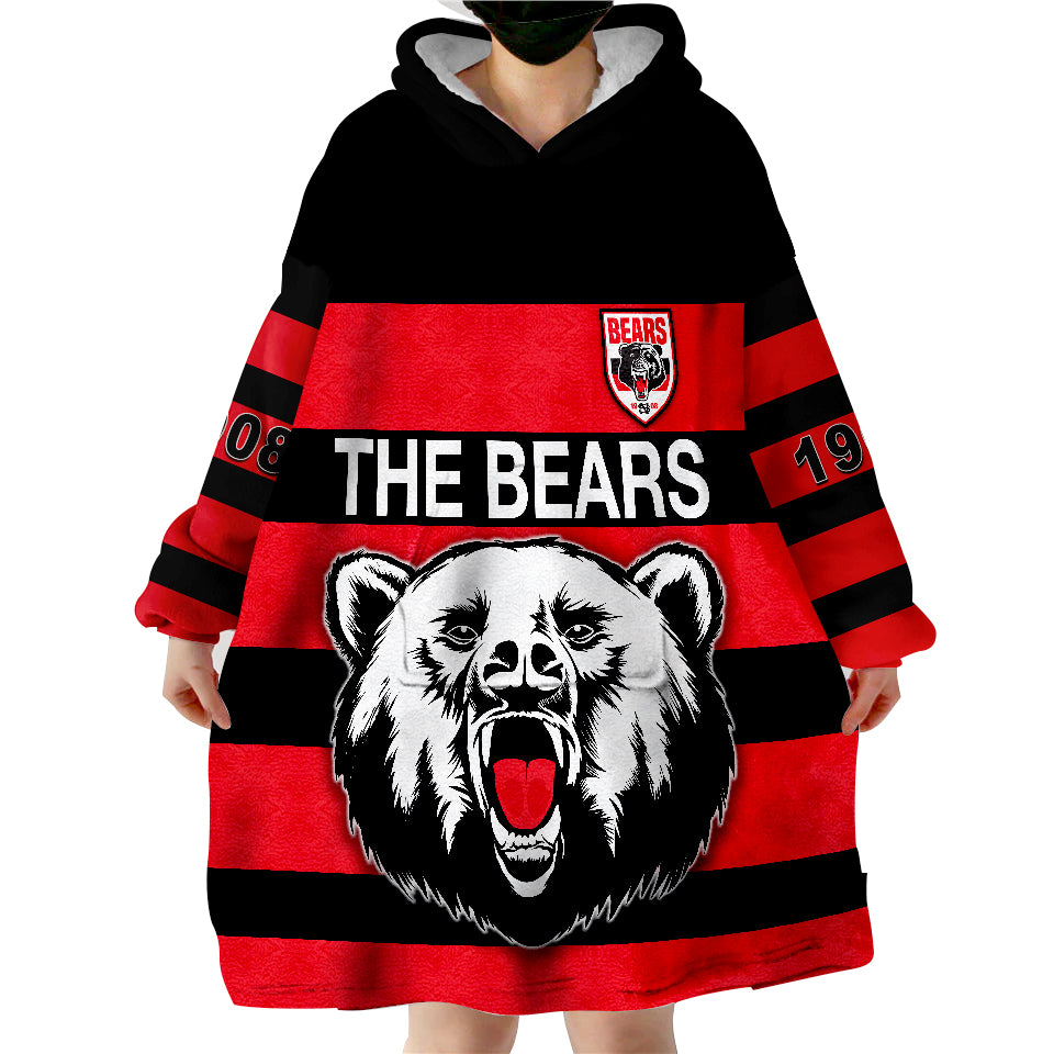 The Bears North Sydney Bears Strong Comeback Wearable Blanket Hoodie LT13