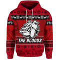 West Football Club Alice Springs Hoodie Christmas The Bloods Simple Style - Red LT8