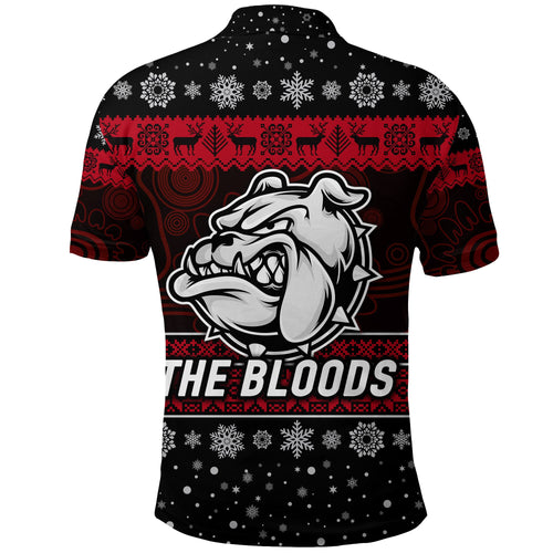 west-football-club-alice-springs-polo-shirt-christmas-the-bloods-simple-style-black