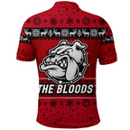 west-football-club-alice-springs-polo-shirt-christmas-the-bloods-simple-style-red