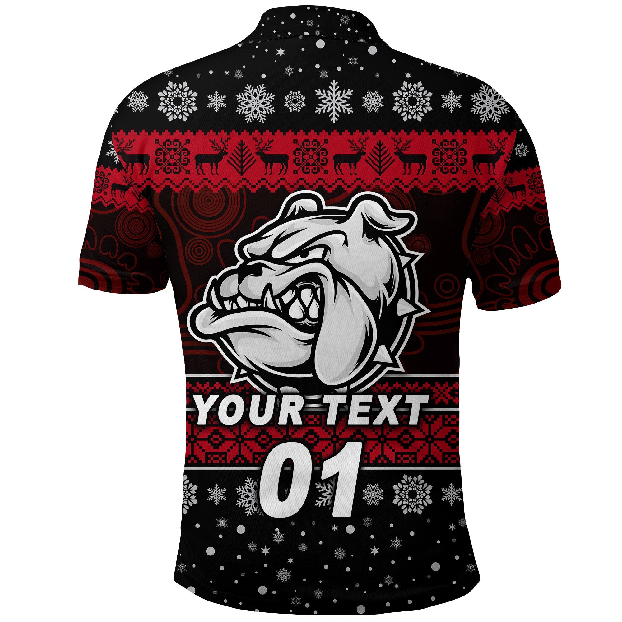 custom-personalised-west-football-club-alice-springs-polo-shirt-christmas-the-bloods-simple-style-black