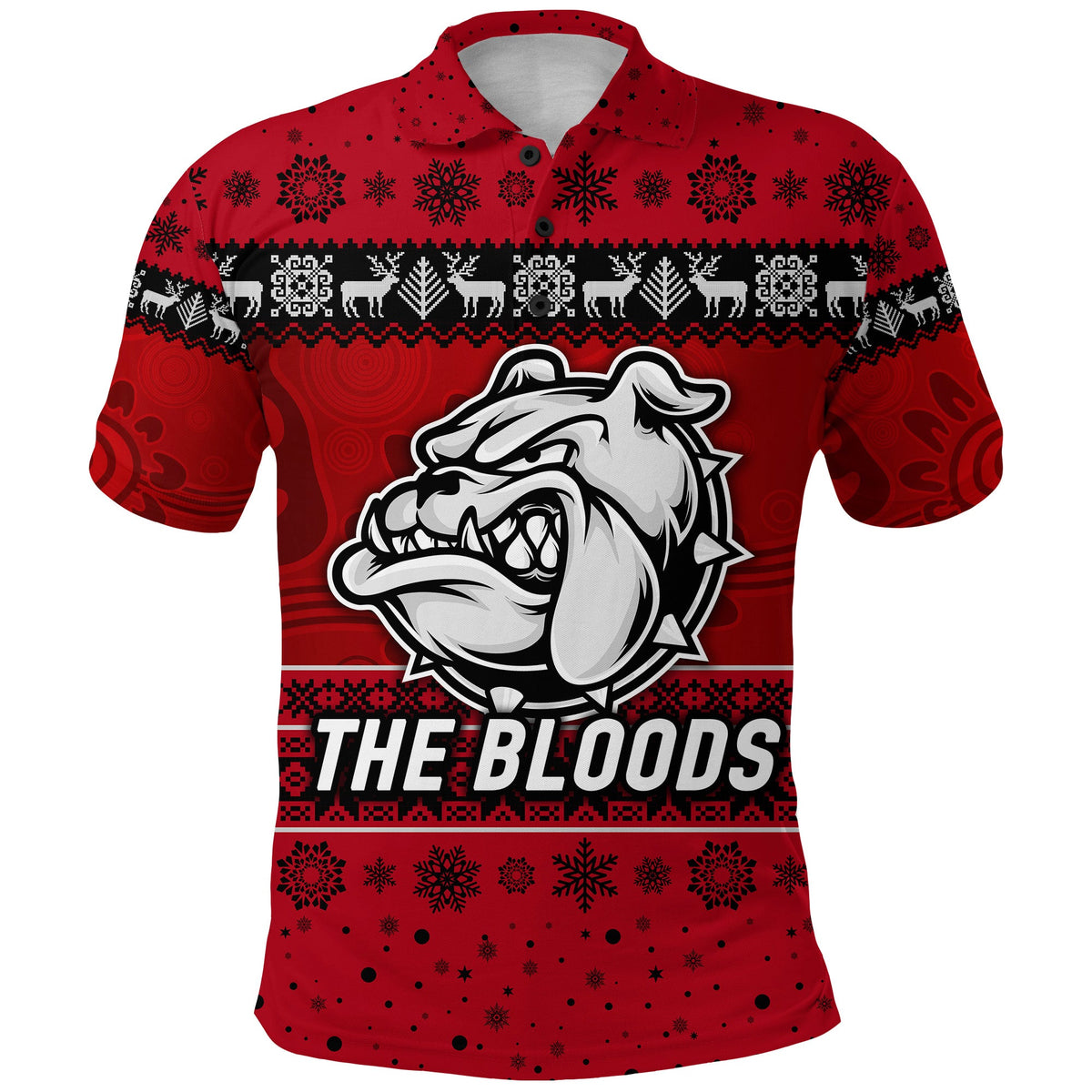 custom-personalised-west-football-club-alice-springs-polo-shirt-christmas-the-bloods-simple-style-red
