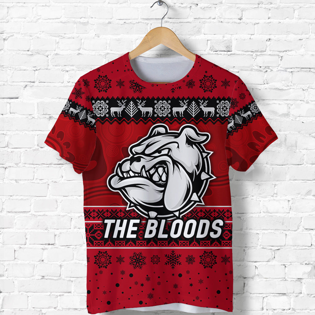 west-football-club-alice-springs-t-shirt-christmas-the-bloods-simple-style-red