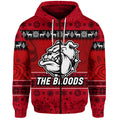custom-personalised-west-football-club-alice-springs-zip-hoodie-christmas-the-bloods-simple-style-red