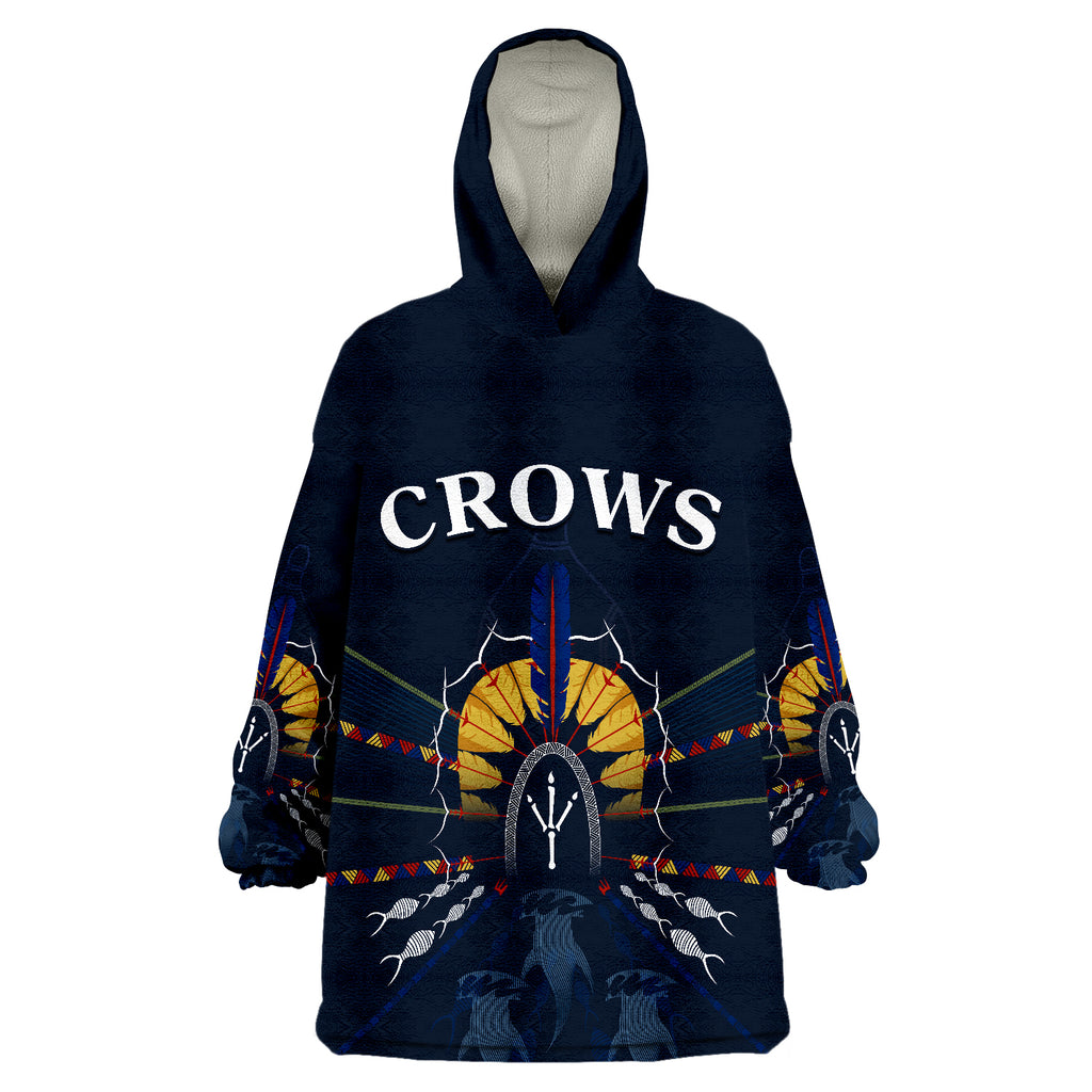 the-crows-indigenous-adelaide-football-wearable-blanket-hoodie