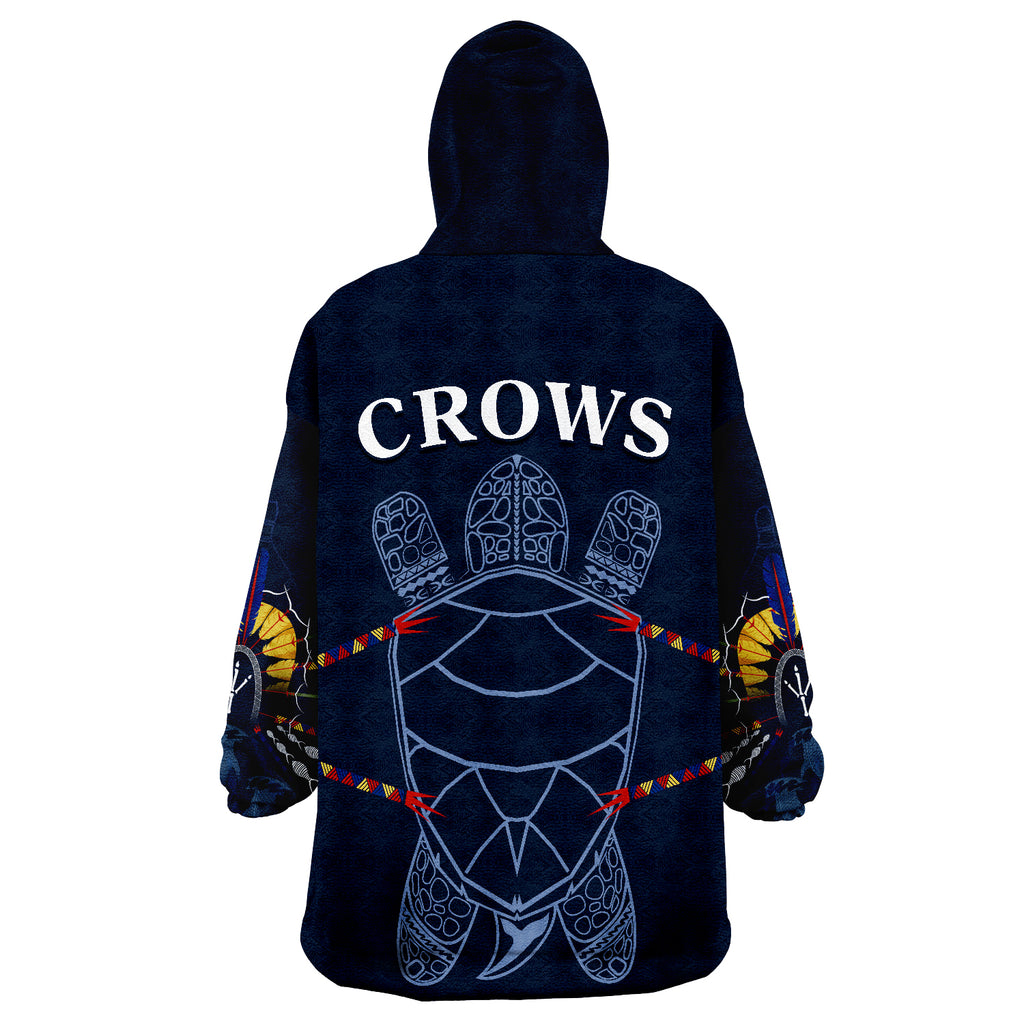 the-crows-indigenous-adelaide-football-wearable-blanket-hoodie