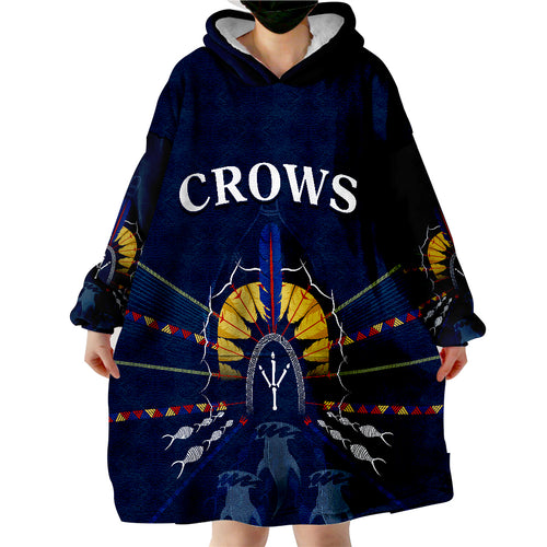 the-crows-indigenous-adelaide-football-wearable-blanket-hoodie