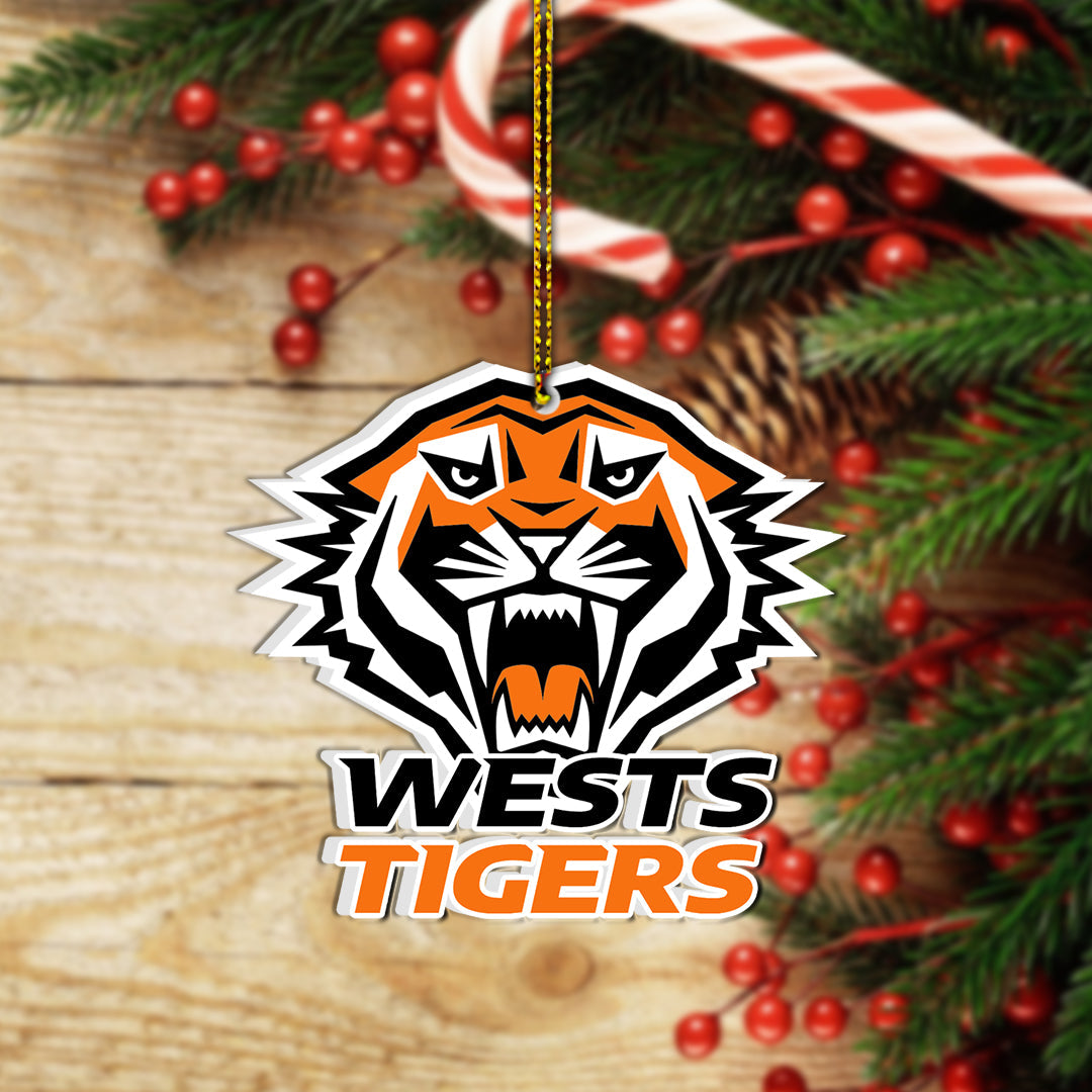 Christmas Ornament- Tigers Rugby 