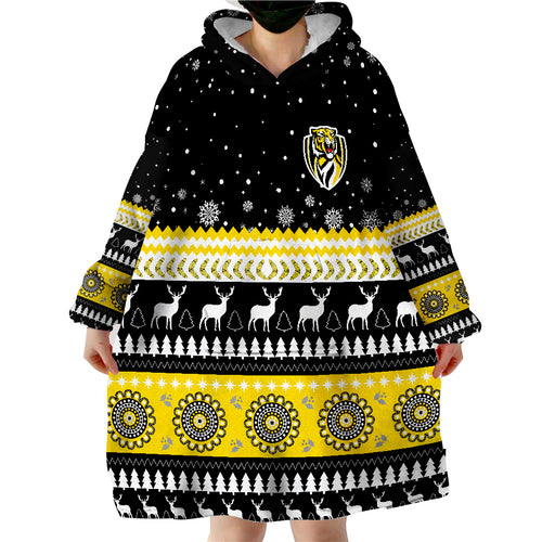 tigers-christmas-indigenous-richmond-football-wearable-blanket-hoodie