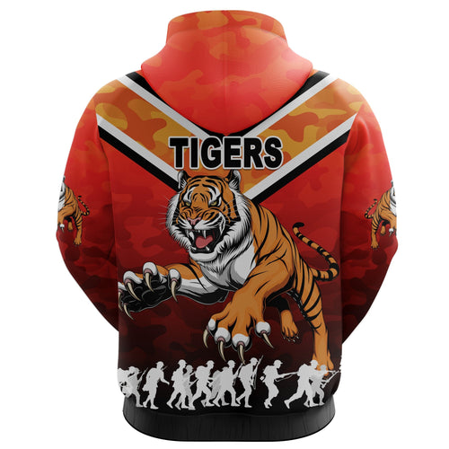 Wests Hoodie Tigers Anzac Vibes