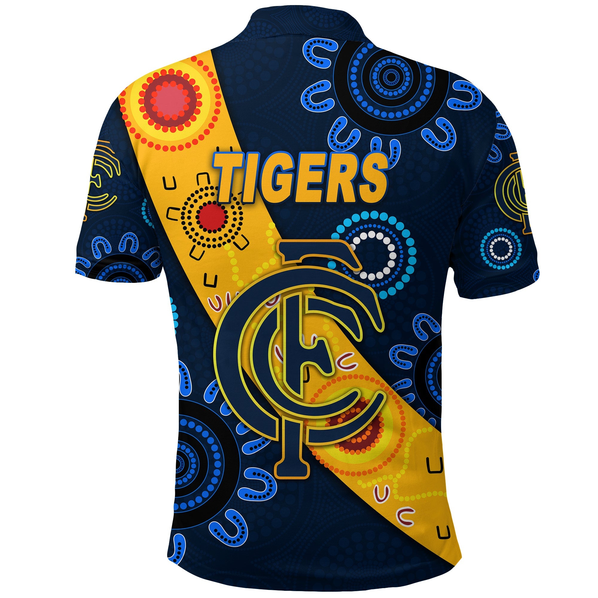 claremont-football-club-polo-shirt-tigers-indigenous-version-navy