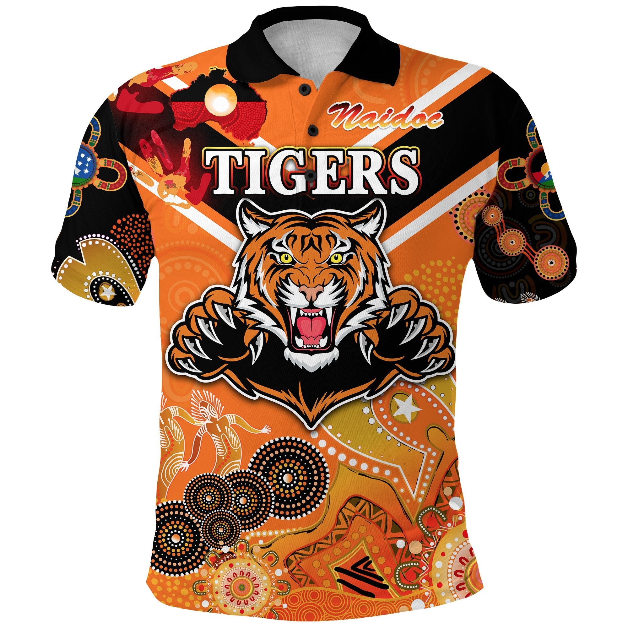 wests-polo-shirt-tigers-indigenous-naidoc-heal-country-heal-our-nation-orange-no-1