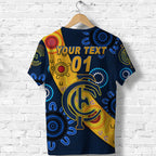 custom-personalised-claremont-football-club-t-shirt-tigers-indigenous-version-navy-custom-text-and-number