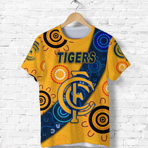 custom-personalised-claremont-football-club-t-shirt-tigers-indigenous-version-gold-custom-text-and-number