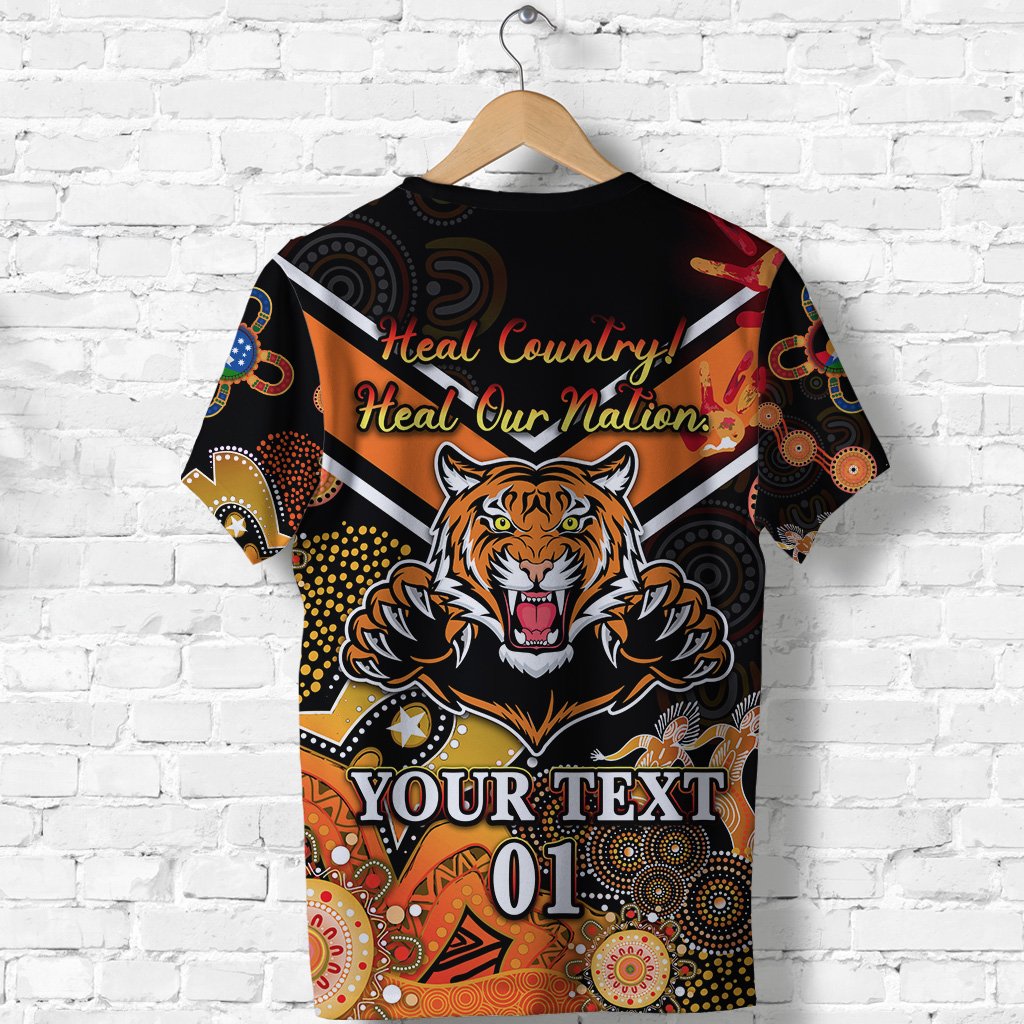 custom-personalised-wests-t-shirt-tigers-indigenous-naidoc-heal-country-heal-our-nation-black-custom-text-and-number-2