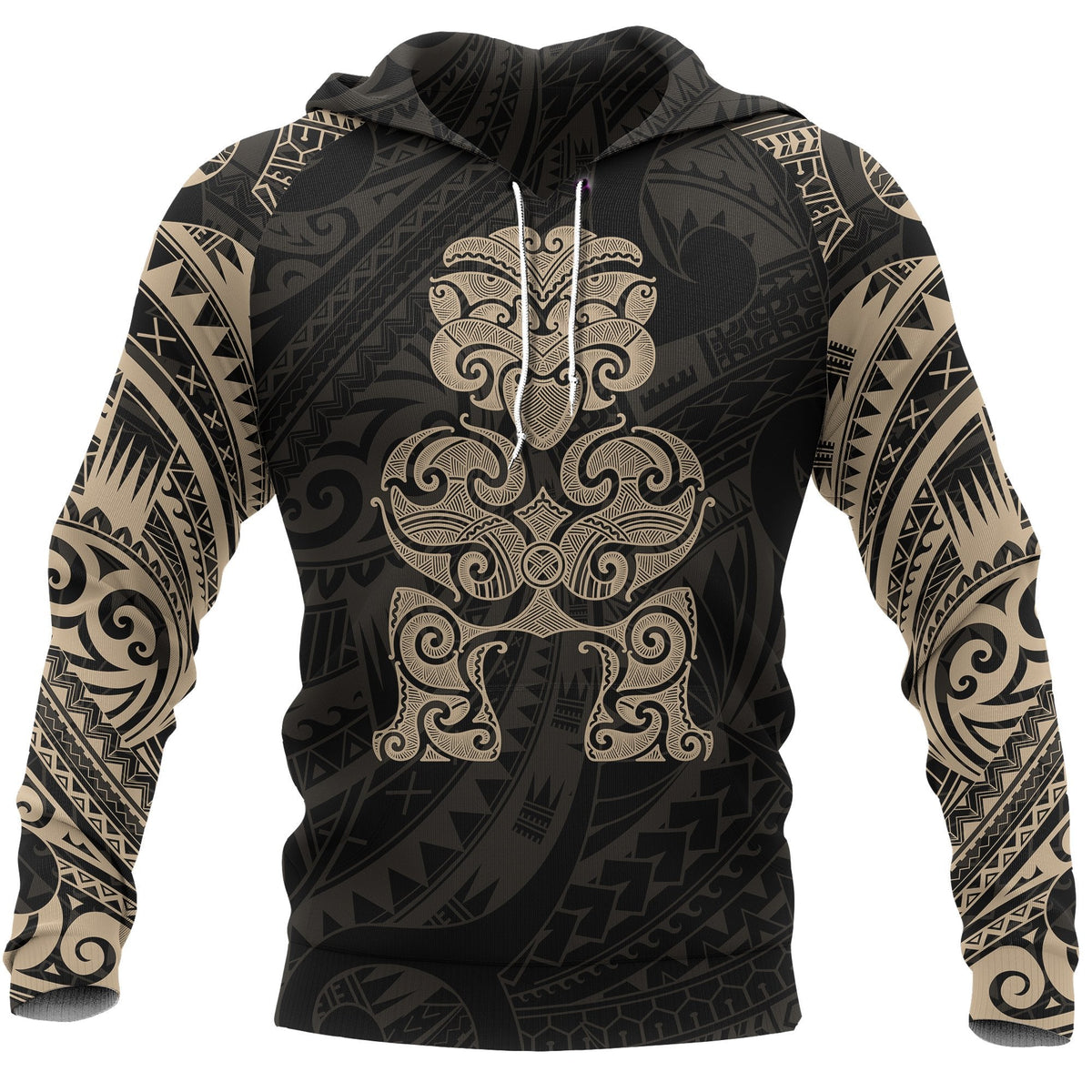 tiki-maori-tattoo-all-over-hoodie-gold