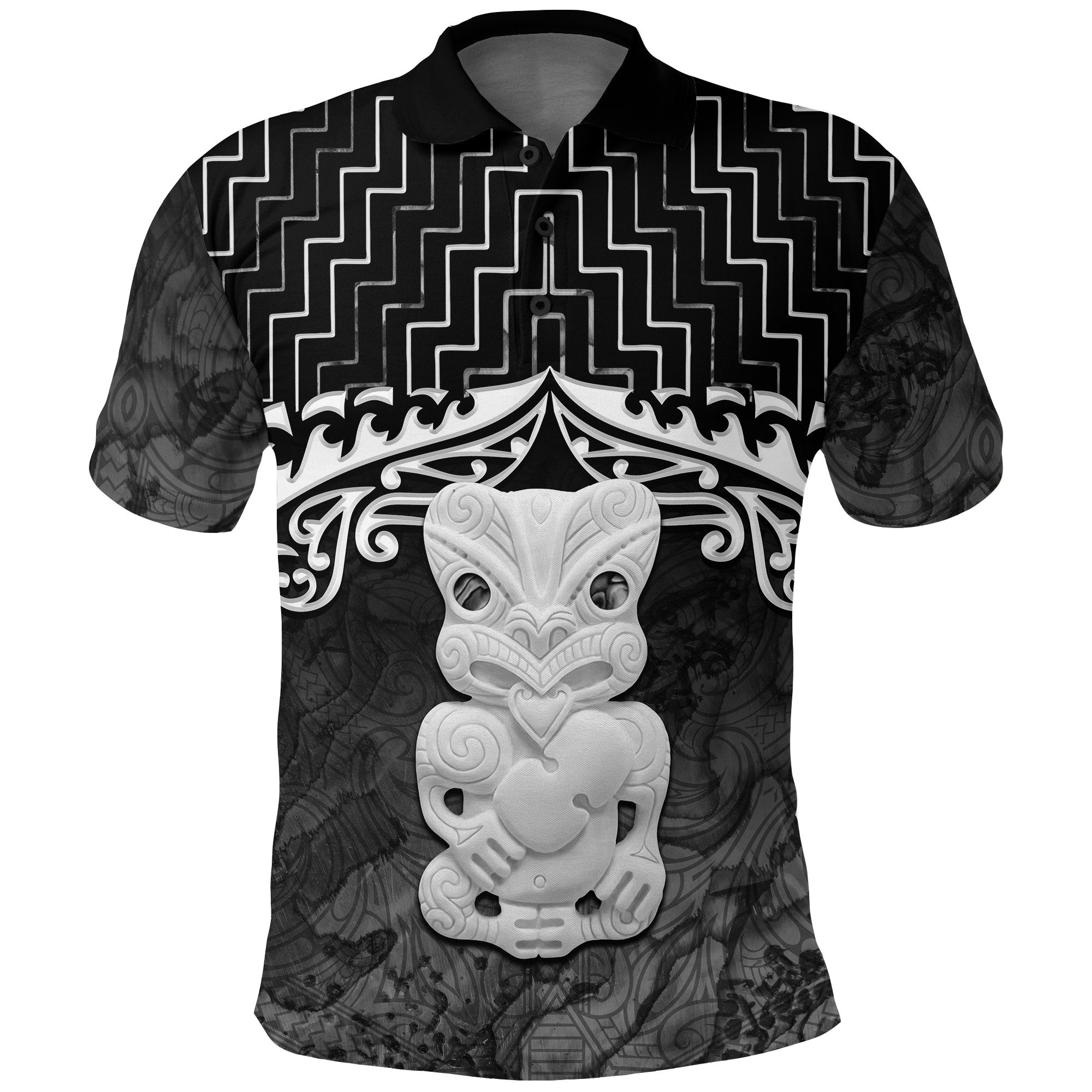 new-zealand-maori-polo-shirt-poutama-hei-tiki-golf-shirt-black