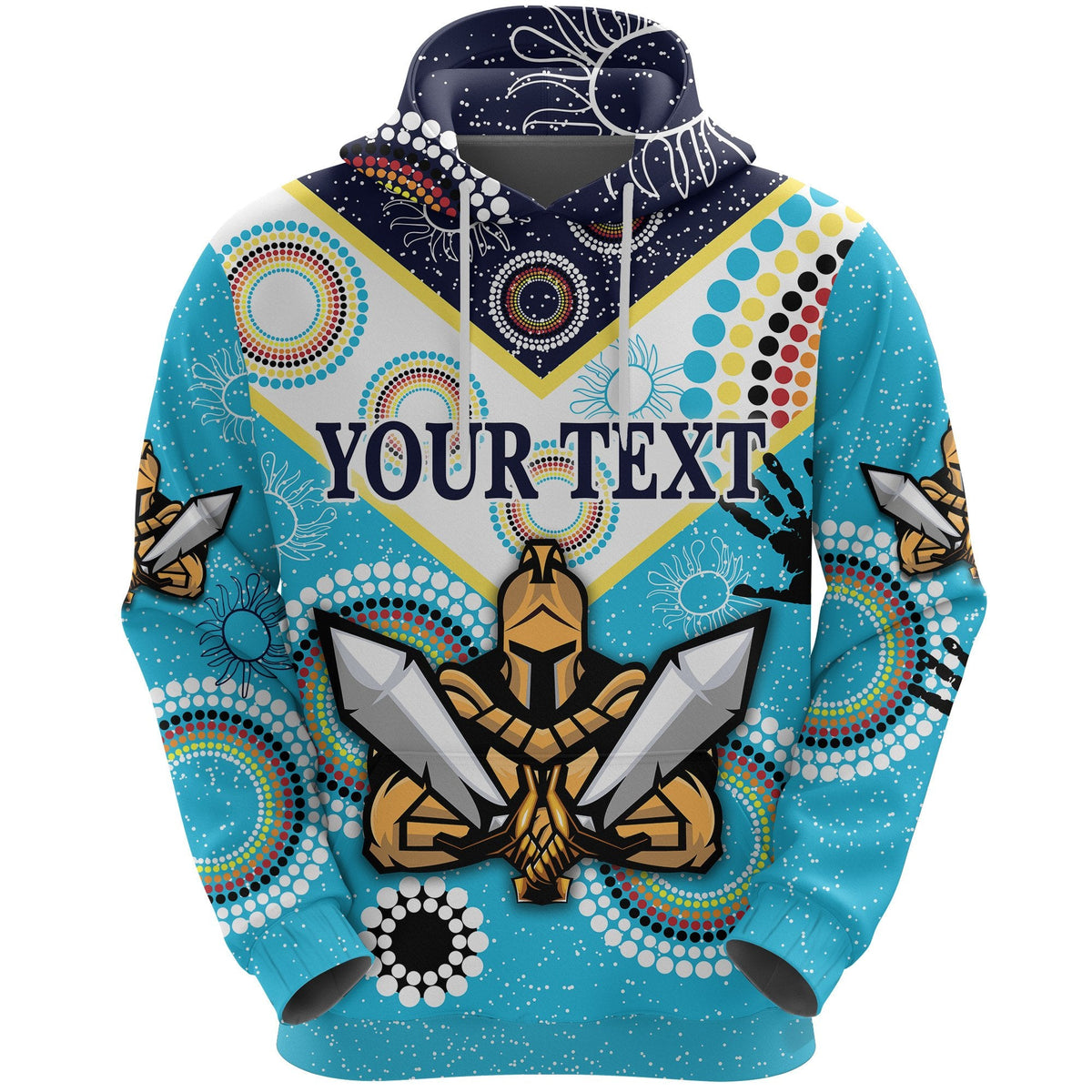 custom-personalised-gold-coast-hoodie-titans-gladiator-unique-indigenous