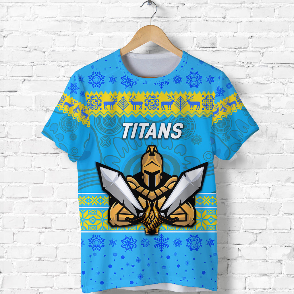 custom-personalised-gold-coast-titans-t-shirt-christmas-simple-style