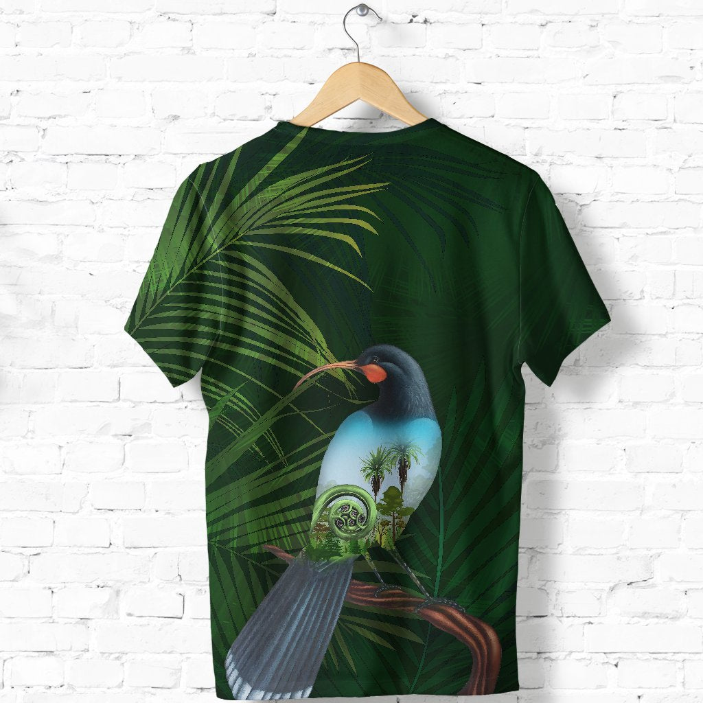 huia-bird-new-zealand-t-shirt