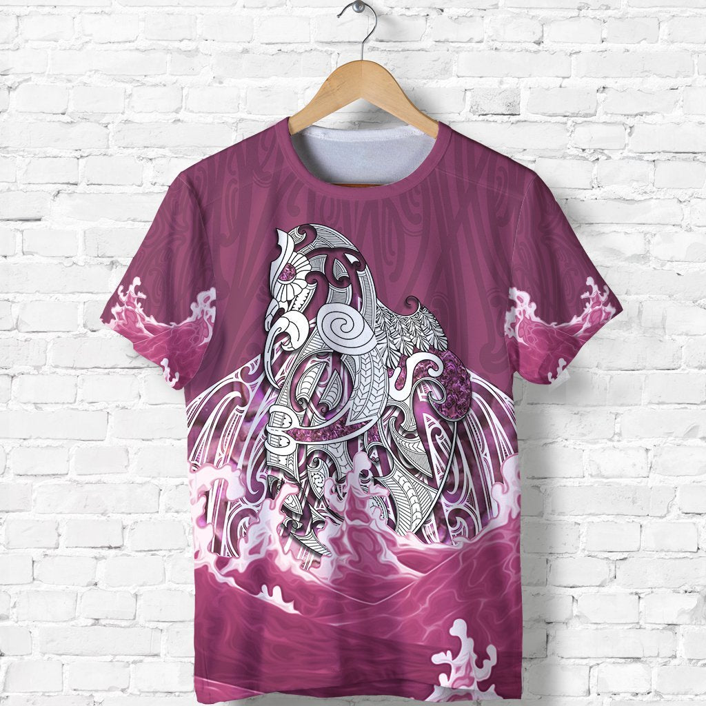maori-manaia-the-blue-sea-t-shirt-pink