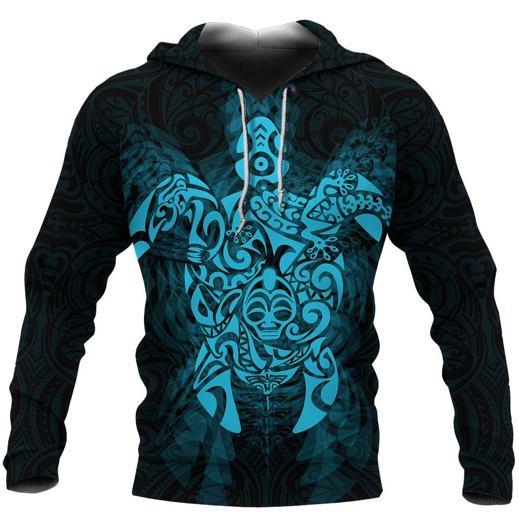 new-zealand-maori-hoodie-wairua-tattoo-turtle-pullover-hoodie-blue
