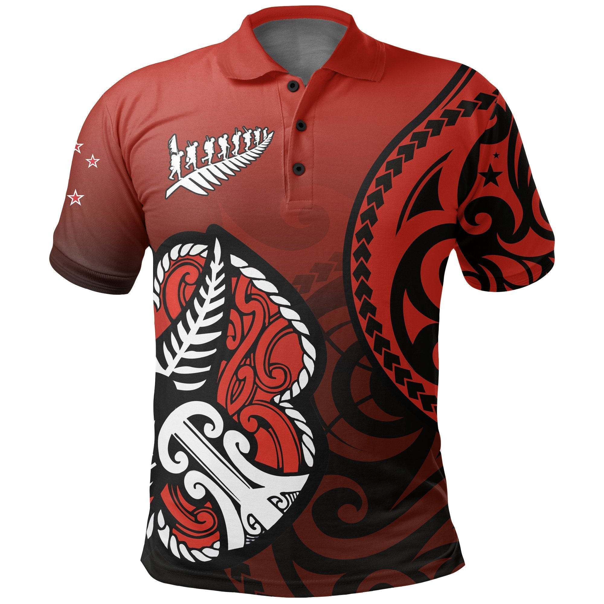 lest-we-forget-maori-poppy-pullover-polo-shirt
