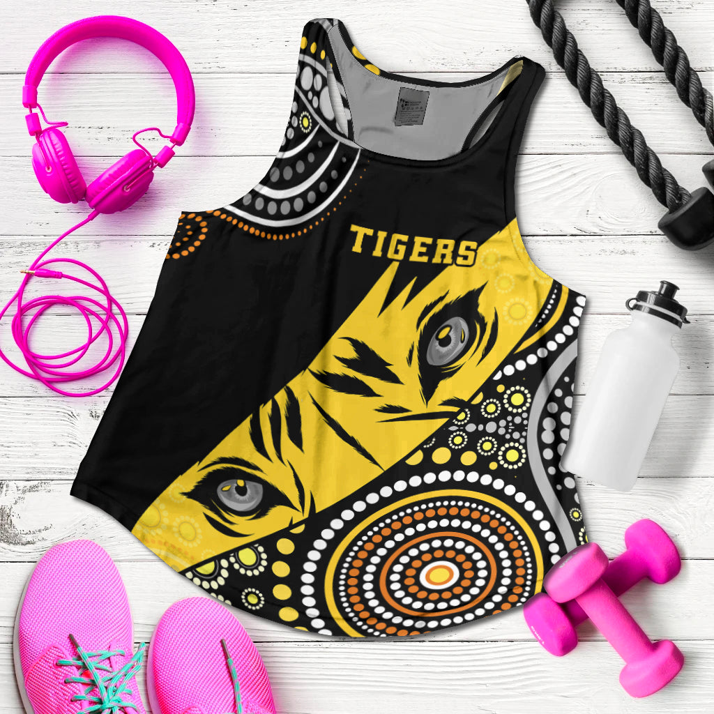 Richmond Indigenous Women Racerback Tank Tigers Football LT13 - Vibe Hoodie