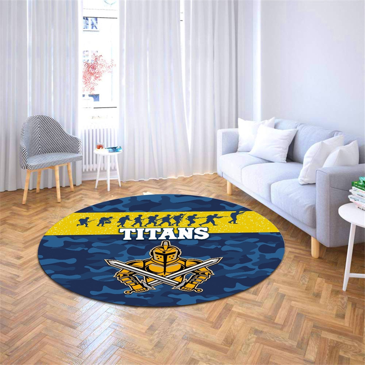 gold-coast-titans-round-carpet-anzac-country-style