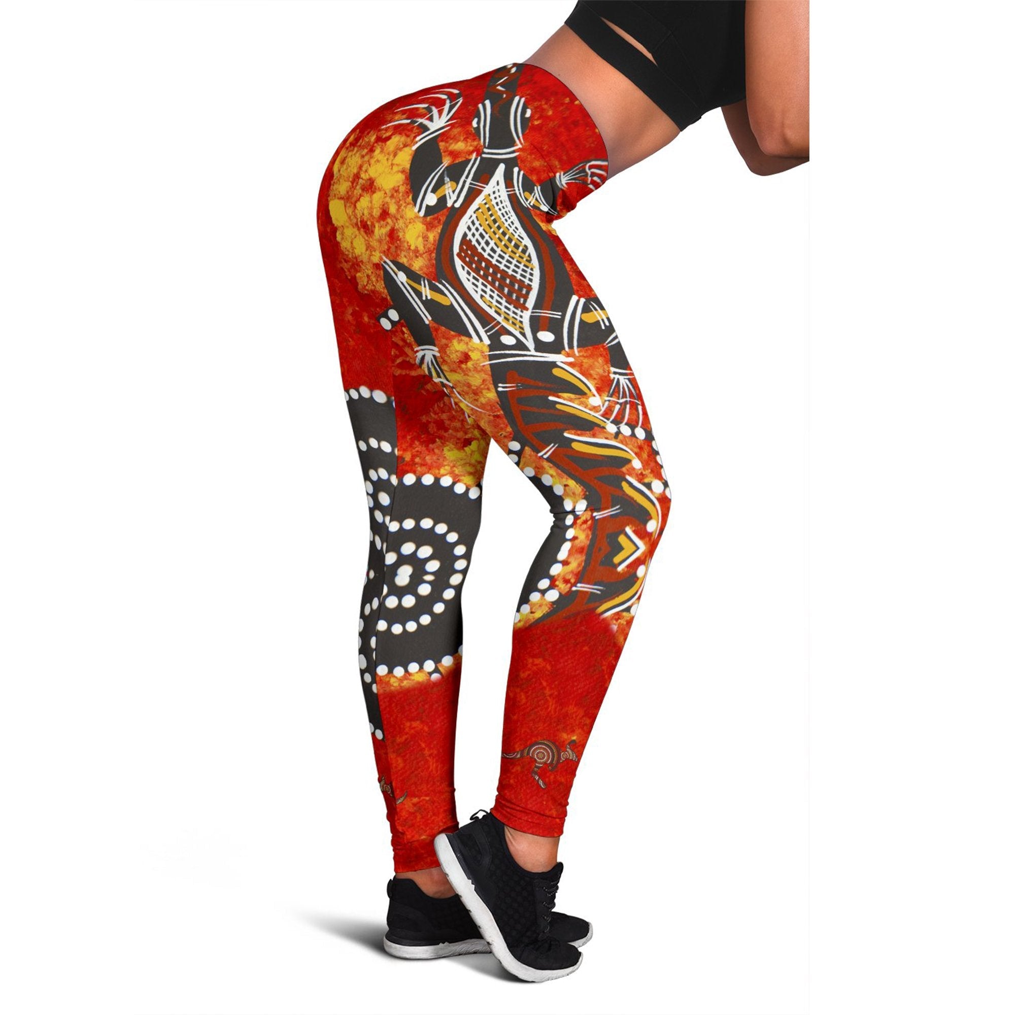 leggings-crocodile-dot-painting-women