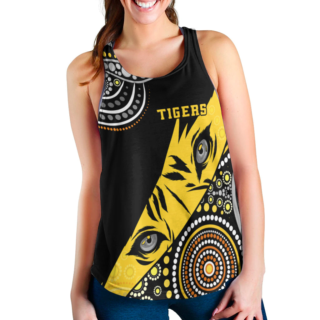 Richmond Indigenous Women Racerback Tank Tigers Football LT13 - Vibe Hoodie