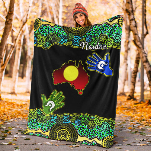 naidoc-heal-country-premium-blanket-map-australia